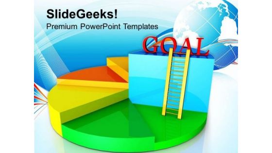 Statistical Business Achievement Goal PowerPoint Templates Ppt Backgrounds For Slides 0413