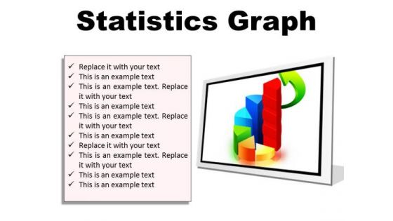 Statistics Graph Business PowerPoint Presentation Slides F