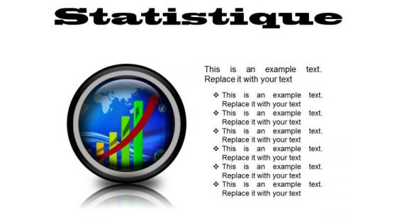 Statistique Business PowerPoint Presentation Slides Cc