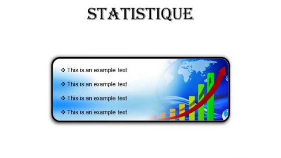 Statistique Business PowerPoint Presentation Slides R