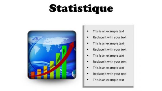 Statistique Business PowerPoint Presentation Slides S