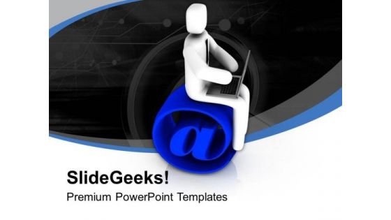 Stay Online For Business Growth And Management PowerPoint Templates Ppt Backgrounds For Slides 0613