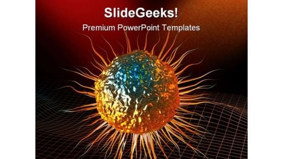 Stem Cell Science PowerPoint Template 0610