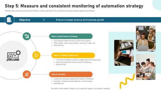 Step 5 Measure And Consistent Sample Pitch Deck For Video Ppt Template Step 5 Measure And Consistent Sample Pitch Deck For Video Ppt Template
