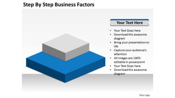 Step By Business Factors Ppt 1 Basic Plan PowerPoint Templates