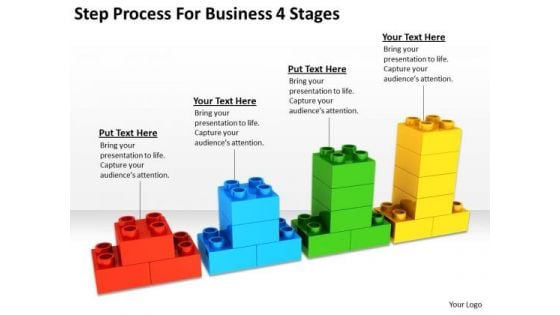 Step Process For Business 4 Stages Ppt Proposal Plan PowerPoint Templates