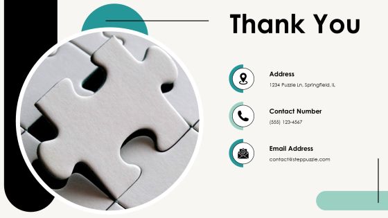 Step Puzzle For Efficient Completion PPT Example AT Slide25
