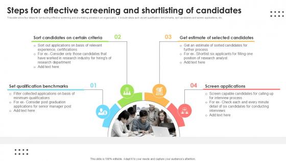Steps For Effective Screening Employee Attraction And Competency Ppt Example Steps For Effective Screening Employee Attraction And Competency Ppt Example