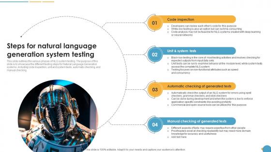Steps For Natural Language Generation System Testing Natural Language Automation Steps For Natural Language Generation System Testing Natural Language Automation
