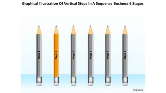 Steps In A Sequence Business 6 Stages Ppt Plan Development PowerPoint Templates