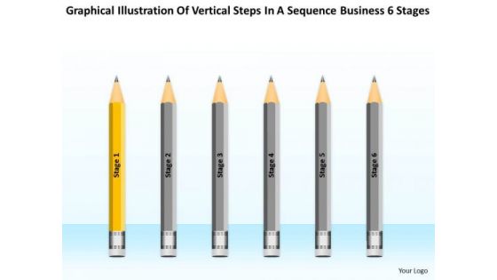 Steps In A Sequence Business 6 Stages Ppt Software Company Plan PowerPoint Slides