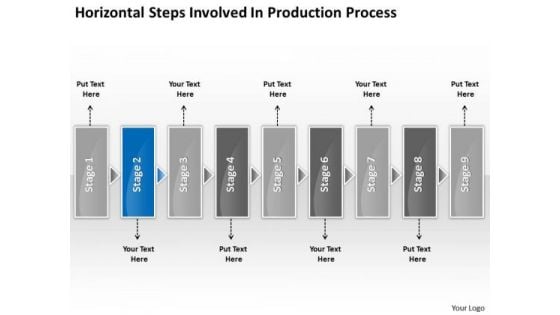 Steps Involved Production Processs Business Electrical Design PowerPoint Slides