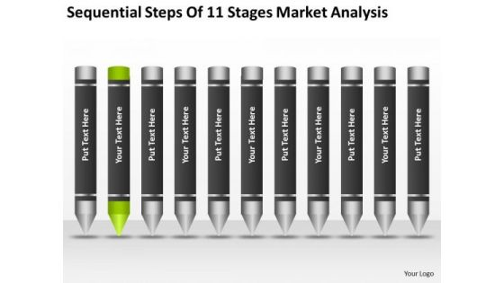 Steps Of 11 Stages Market Analysis Ppt Business Plan Proposal Template PowerPoint Slides