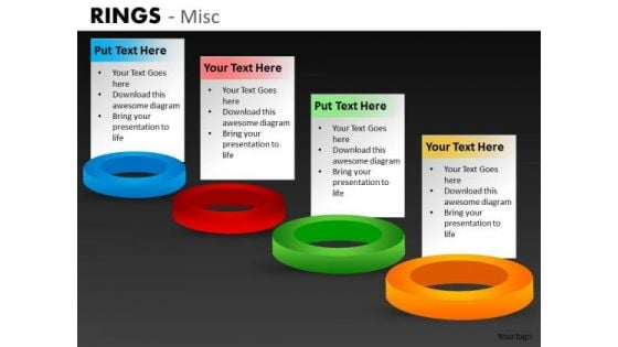 Steps Stairs Ring Diagram PowerPoint Slides And Editable Ppt Templates