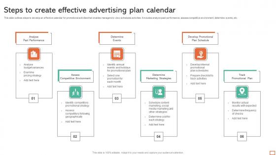 Steps To Create Effective Advertising Plan Calendar Clipart Pdf Steps To Create Effective Advertising Plan Calendar Clipart Pdf