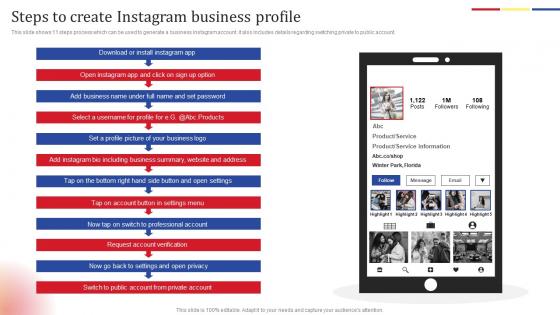 Steps To Create Instagram Social Media Platform Advertising To Enhance Brand Awareness Elements Pdf