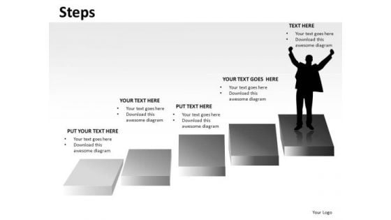 Steps To Success PowerPoint Slides Ppt Templates