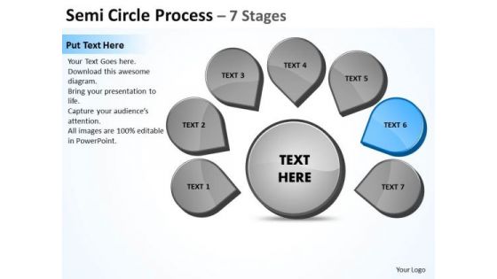 Steps World Business PowerPoint Templates Strategy Circular Flow Chart Slides