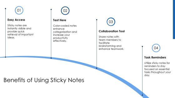 Sticky Notes For Quick Digital Note Taking Efficiency PPT Structure AT Slide04