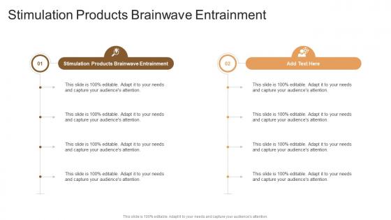 Stimulation Products Brainwave Entrainment In Powerpoint And Google Slides Cpb