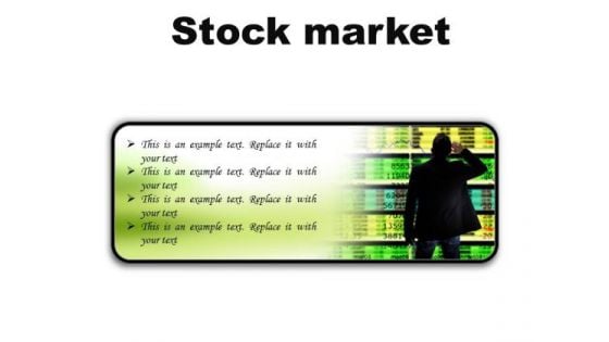 Stock Market Business PowerPoint Presentation Slides R