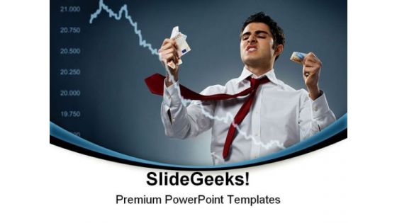 Stock Market Crash Business PowerPoint Templates And PowerPoint Backgrounds 0811
