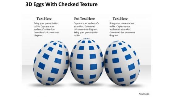 Stock Photo 3d Eggs With Cheeked Texture PowerPoint Slide Stock Photo 3d Eggs With Cheeked Texture PowerPoint Slide