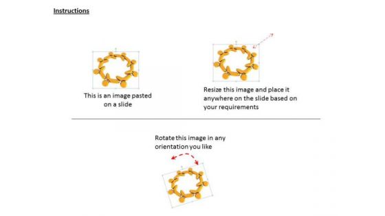 Stock Photo 3d Human Icons For Social Network PowerPoint Slide