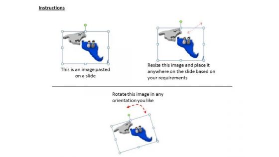 Stock Photo 3d Human Icons On World Map For Global Relationship PowerPoint Slide