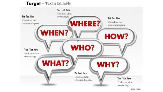 Stock Photo 3d Image Of Various Questions Words PowerPoint Slide Stock Photo 3d Image Of Various Questions Words PowerPoint Slide