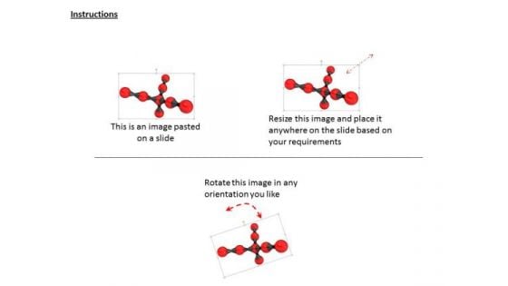 Stock Photo 3d Structure Of Molecules Ppt Template