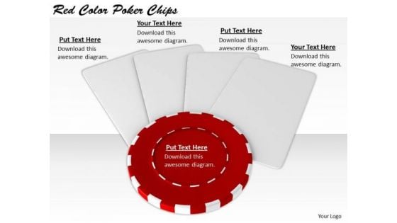 Stock Photo Basic Marketing Concepts Red Color Poker Chips Stock Photo Business Images