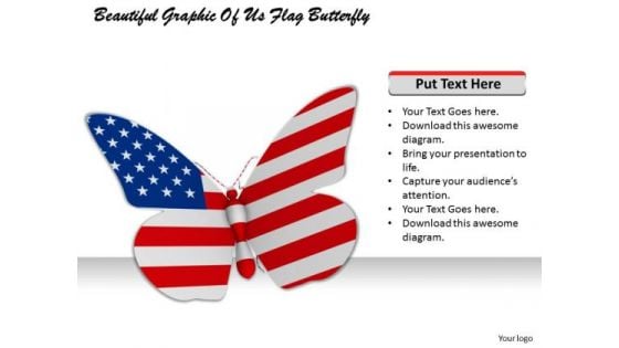 Stock Photo Beautiful Graphic Of Us Flag Butterfly PowerPoint Template Stock Photo Beautiful Graphic Of Us Flag Butterfly PowerPoint Template
