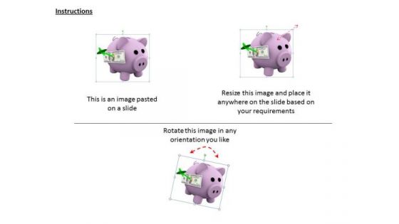 Stock Photo Business And Strategy Fill Up Piggy With Dollars Clipart Images