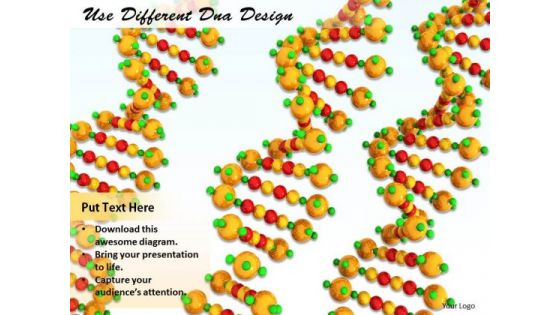 Stock Photo Business And Strategy Use Different Dna Design Icons