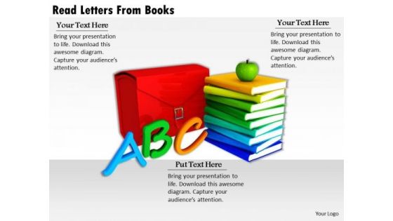 Stock Photo Business Development Strategy Read Letters From Books Clipart Images