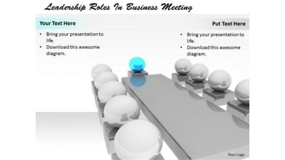 Stock Photo Business Development Strategy Template Leadership Roles Meeting Best