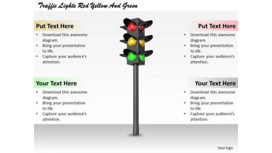 Stock Photo Business Development Strategy Traffic Lights Red Yellow And Green Icons Images