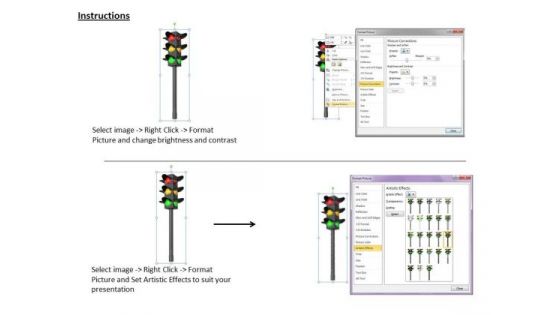 Stock Photo Business Development Strategy Traffic Lights Red Yellow And Green Icons Images