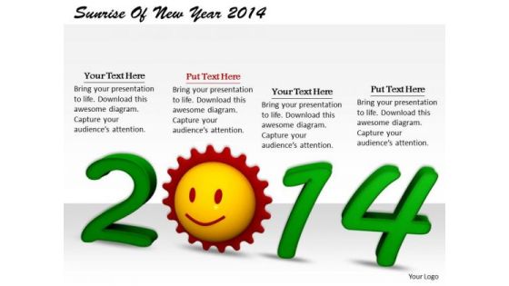 Stock Photo Business Expansion Strategy Sunrise Of New Year 2014 Images And Graphics