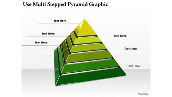 Stock Photo Business Growth Strategy Use Multi Stepped Pyramid Graphic Images Photos