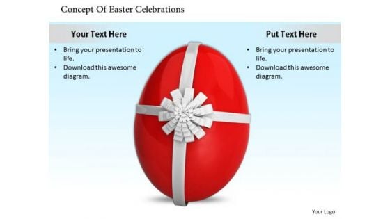 Stock Photo Business Level Strategy Concept Of Easter Celebrations Icons