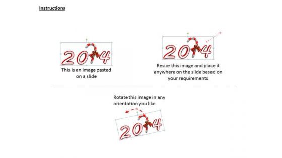 Stock Photo Business Level Strategy Definition 2014 With Christmas Candy Icons