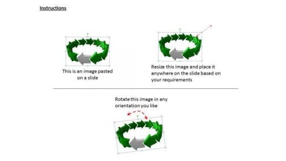 Stock Photo Business Level Strategy Definition Circular Rounded Unidirectional Arrows Icons