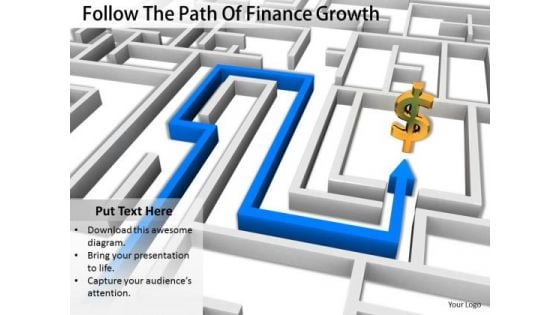 Stock Photo Business Level Strategy Definition Follow The Path Of Finance Growth Icons