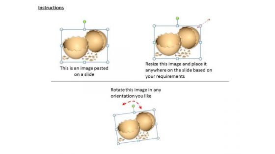 Stock Photo Business Marketing Strategy Break The Surprise Egg Icons