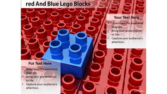 Stock Photo Business Model Strategy Red And Blue Lego Blocks Pictures Images