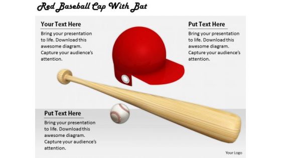 Stock Photo Business Model Strategy Red Baseball Cap With Bat Stock Photo Images And Graphics