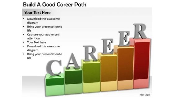 Stock Photo Business Plan Strategy Build Good Career Path Images