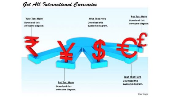 Stock Photo Business Plan Strategy Get All International Currencies Icons Images